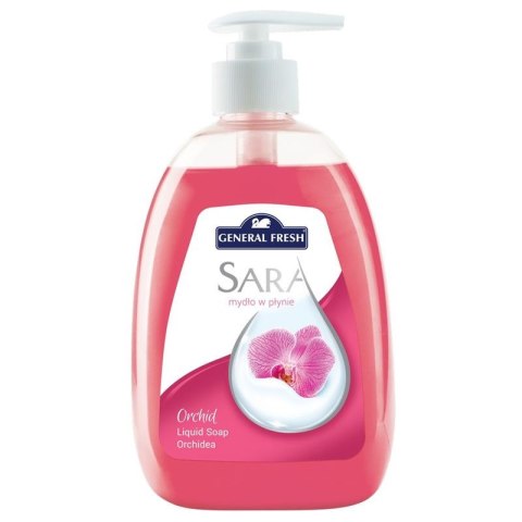 Mydło w płynie z dozownikiem 500ml - SARA orchidea