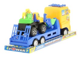 Auto z lawetą i ciężarówką 28,5x11,5x8,5cm