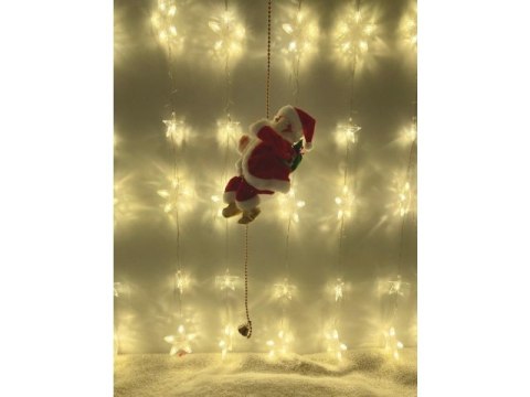 Figurka Mikołaj na złotym łańcuszku Ms8152