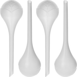 Kule nawadniające do roślin białe półprzezroczyste 400ml 4szt.