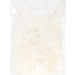 Piórka dekoracyjne BIAŁE 5g