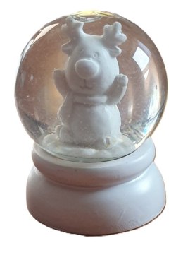 Renifer w kuli wodnej kula śnieżna 4,5 x 6,5cm