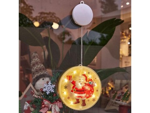 Witraż na sznurku led + miganie 359