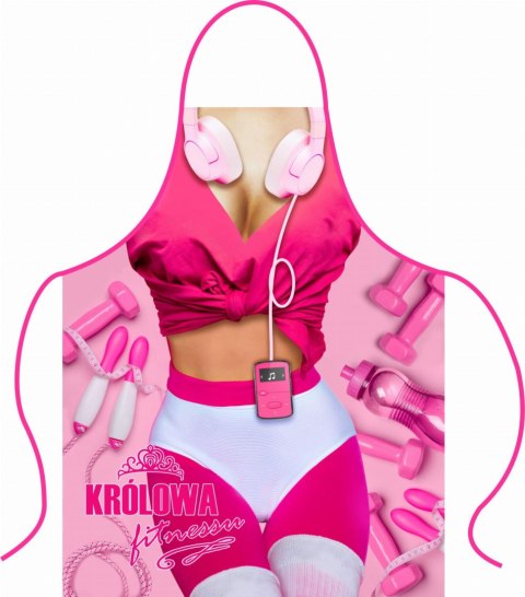 Fartuch KRÓLOWA FITNESS FP196
