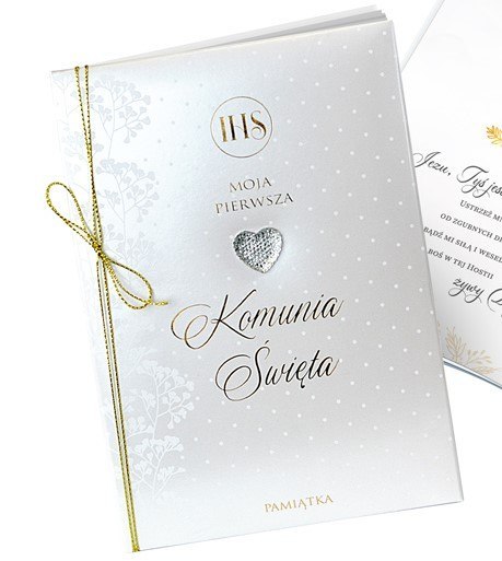 Książka Pamiątka Pierwszej Komunii PMB | PR-0004