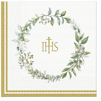 Serwetki 33x33cm Komunia 20szt SDL136600 76-03