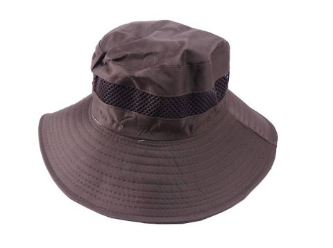 Kapelusz z siateczką mix kolor