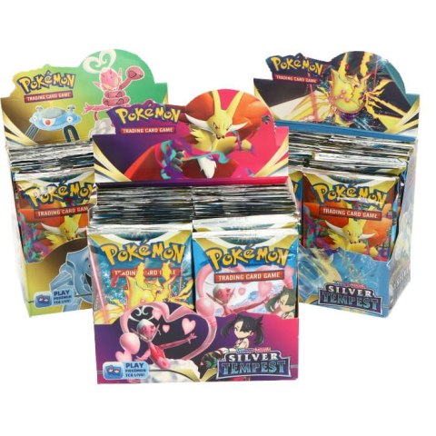 Karty pokemon violet 36 saszetek x 8 kart