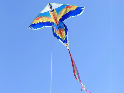 Latawiec kolorowy lekki Papuga Ara ptak | ZA4414