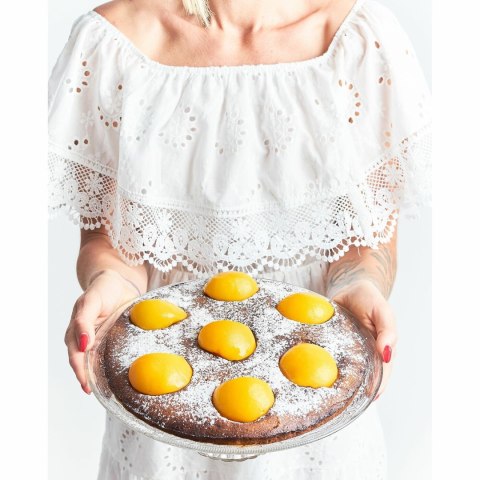 Patera szklana Tadar Roso 30 cm