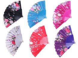 Wachlarz 12szt KWIATY