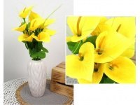 Bukiet sztuczny Kalia 45cm 12 kwiatów średnica 8cm | KTB-106