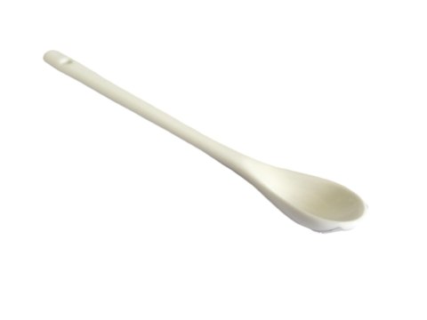 Łyżeczka 10szt. plastikowa biała do cukru soli