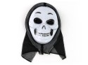 Maska halloweenowa z kapturem