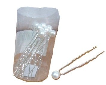 Spinka kokówka 12szt perła 1612