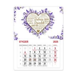 Kalendarz 2025 Babcia i Dziadek