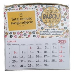 Kalendarz 2025 Dziękuję Babciu, że jesteś