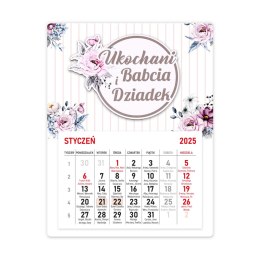 Kalendarz 2025 Ukochani Babcia i Dziadek