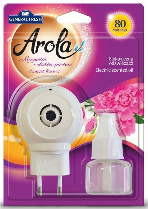 Odświeżacz powietrza elektryczny Arola Magnolia i Piwonie