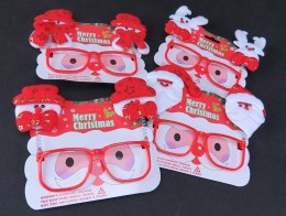 Okulary z Mikołajami