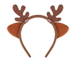 Opaska renifera z uszami brązowa | NW-ORUB