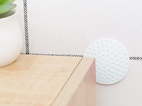 Odbojnik odbój klamki drzwi samoprzylepny do ścian 10szt. | 01895