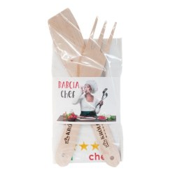 Zestaw prezentowy ściereczka kuchenna i łopatka / widelec 