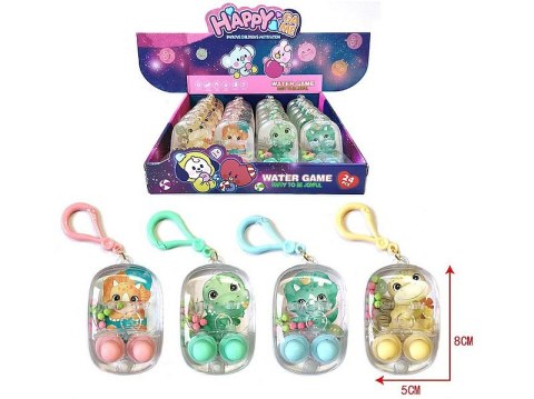 Gra wodna 8 x 5cm z brelokiem mix