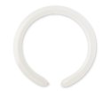 Balony D4 pastelowe białe (modelina) 100szt. D4/01