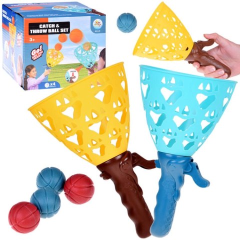 Zestaw sportowy złap piłkę do koszyczka gra zręcznościowa SP0770