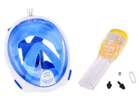 Pełna maska z rurką do nurkowania i snurkowania S/M SP0762 NI