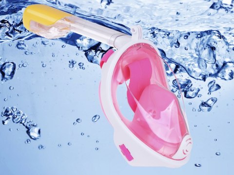 Pełna maska z rurką do nurkowania i snurkowania S/M SP0762 RO
