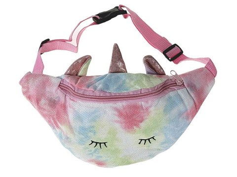 Torebka nerka pluszowa 27 x 16 x 7cm JEDNOROŻEC