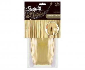 Kurtyna matowa B&C złota jasna 100 x 200 cm SH-KMJZ