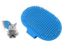 Szczotka do sierści czesania dla psa kota miękka masażer zgrzebło grzebień 19340_N