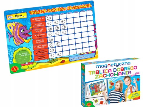 Magnetyczna tablica dobrego zachowania