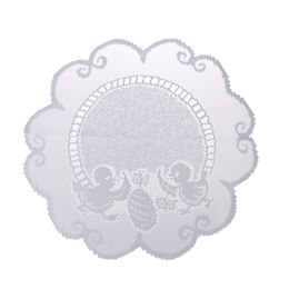 Serwetka na koszyczek z ażurowym wzorem D9357