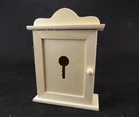 Skrzynka drewniana na klucze 13 x 5,5 x 25,5 cm