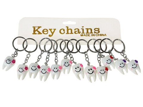 Brelok 12szt. ZĄBEK