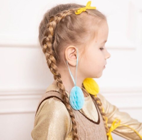 Dekoracje wielkanocne honeycomb Jajka 6szt. mix 149621