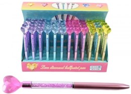 Długopis 12szt. DIAMENT SERCE