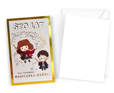 Karnet Sto Lat dla Cudownej Osóbki ( Harry Potter ) DHS-020