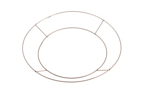 Obręcz - metalowa baza florystyczna 25,5cm⌀ x 2mm. 23CAN7511-02
