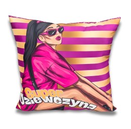 Poduszka SUPER DZIEWCZYNA 3335-K7