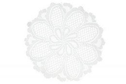 Serwetka dziana na stół 36cm