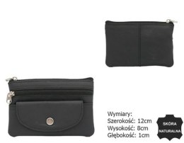 Skórzane etui na klucze 34801-ACL-1039 BLACK