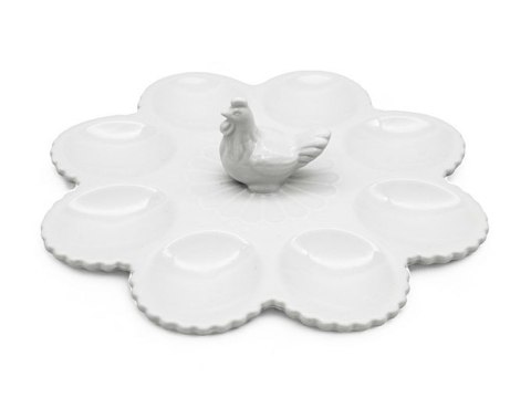 Talerz ceramiczny do jajek 23cm TR-24-408