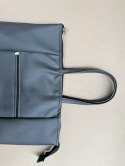Torba 14,5cm z zamkiem i kieszonką 3.3 szary