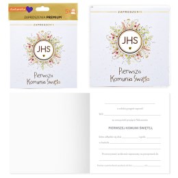 Zaproszenie 5szt. Komunia PMZ-132