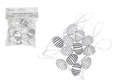 Zawieszka jajko 12szt 4cm